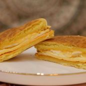 Brioche Sandwich With Egg And Cheese