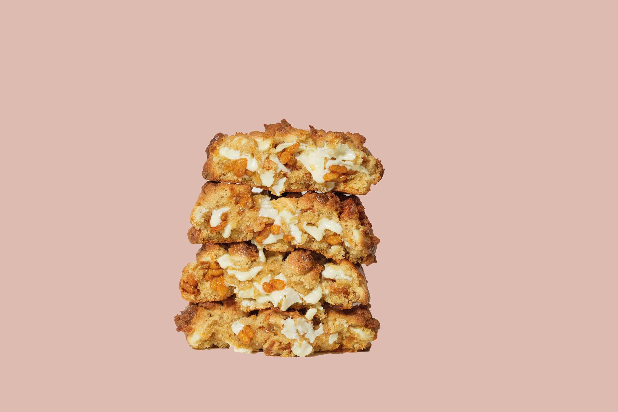 Caramelized Rice Krispies & White Chocolate