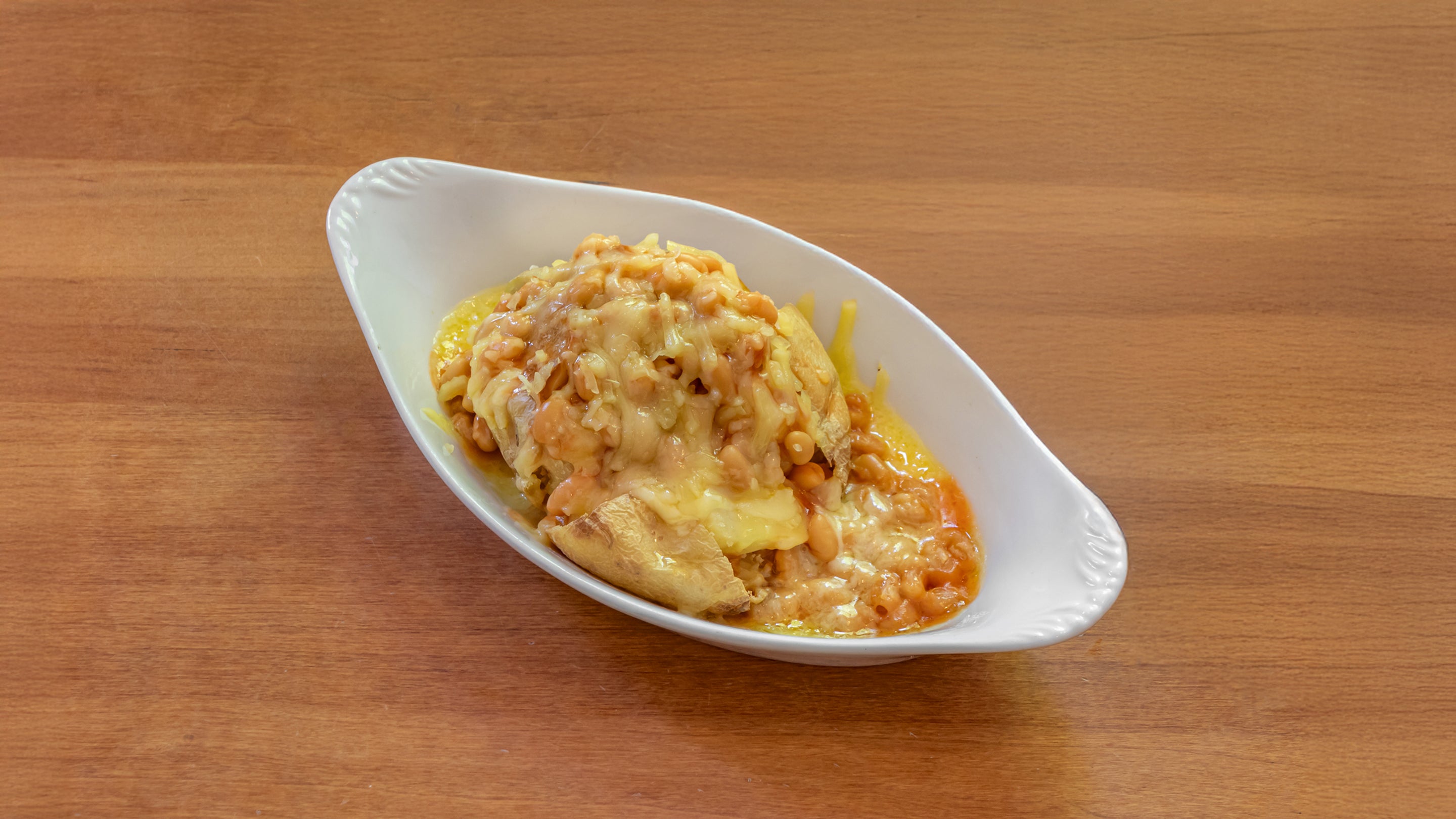 Cheddar Cheese and Beans