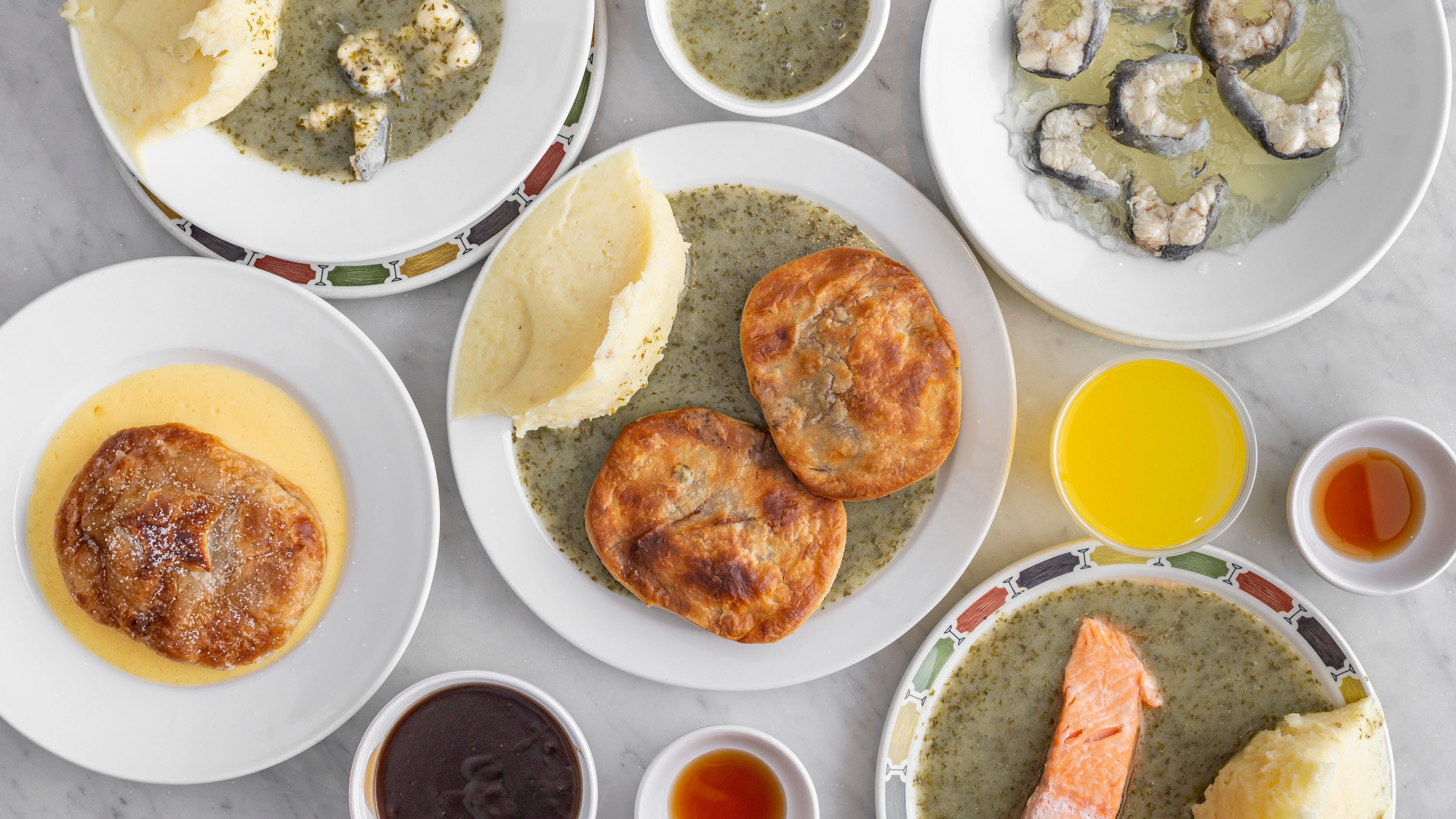 Robins Pie and Mash