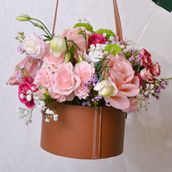 Candy Rush – Leather Round Bag
