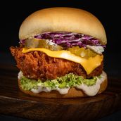 Buffalo Chicken Burger