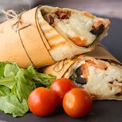 Halloumi Wrap Sandwich