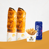 2 regular Chicken  with Toum sandwiches