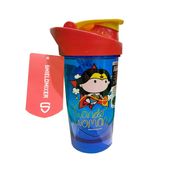 Shield Mixer Wonder Women Blue Shaker With Red Top 700ml