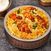 Soya Chaap Biryani