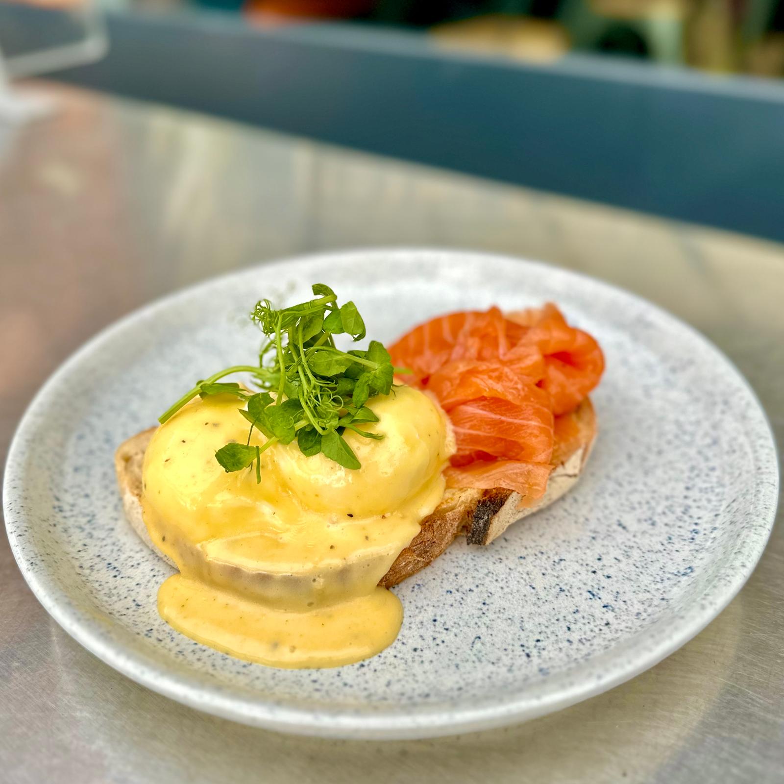 Corner & Bloom Eggs - Smoked Salmon
