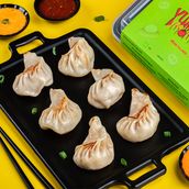 Chicken Cheese Pan Fried Momos