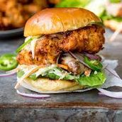 Meat Marhaba Crispy Chicken Burger