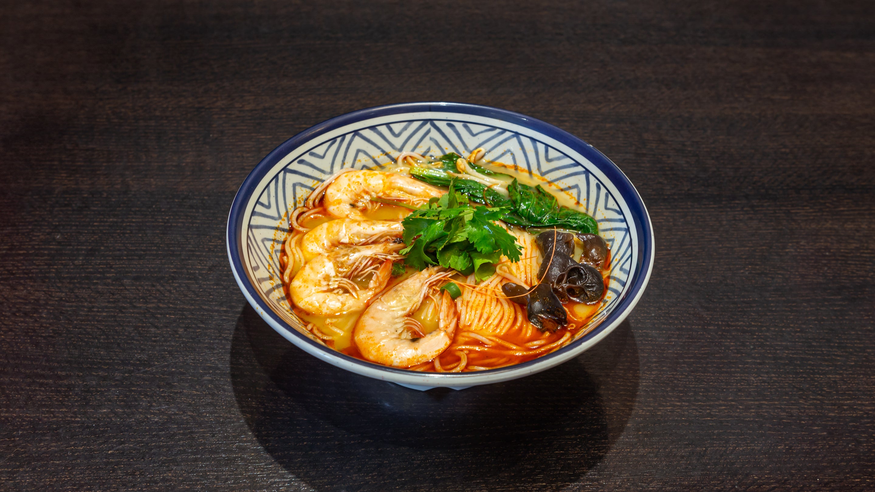大虾冬阴功米线粉tom yum king prawn noodle