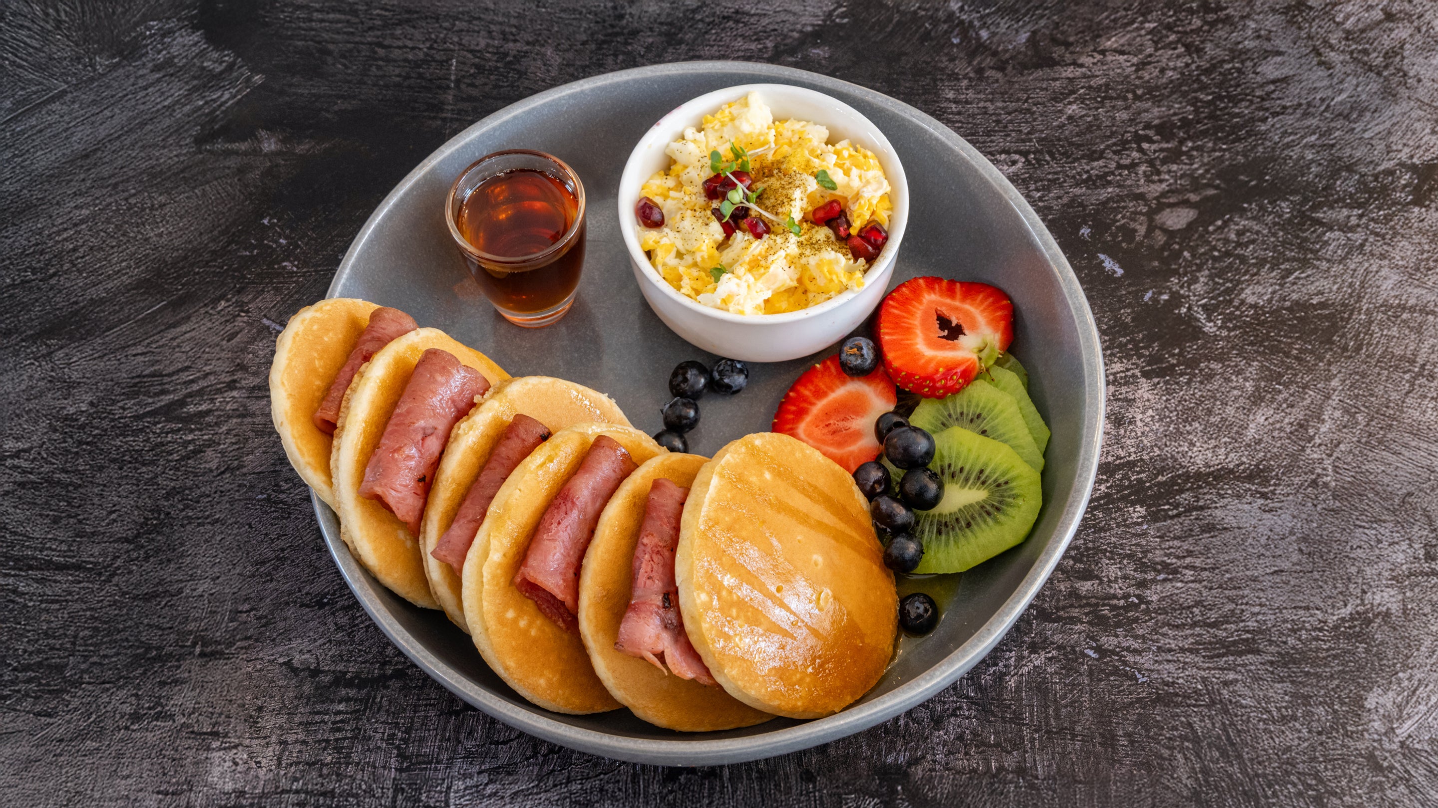 American Pancakes Breakfast