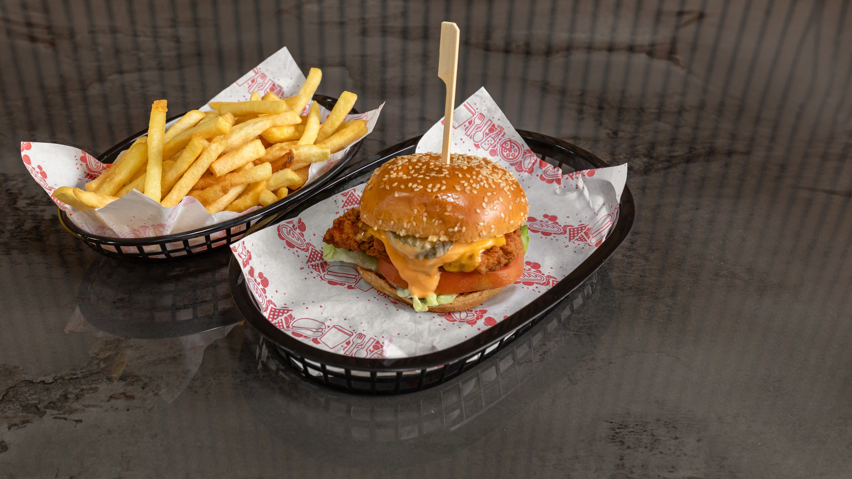 Fried Chicken Burger
