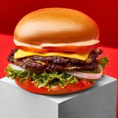Double Smashed Classic Beef Burger 