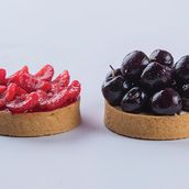 Raspberry And Cherry Combo Tart
