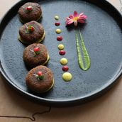 Mushroom Galouti Kebab (V, CN)