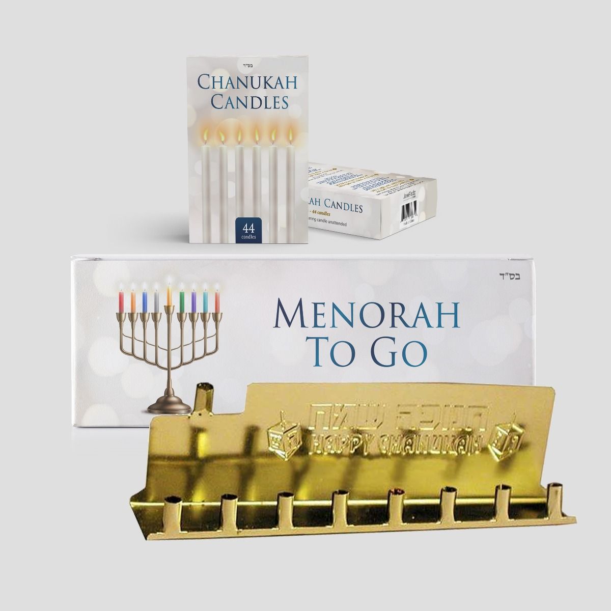 Chanukah Menorah & Candles