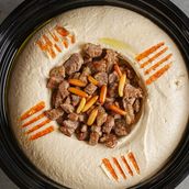 Hummus With Meat 