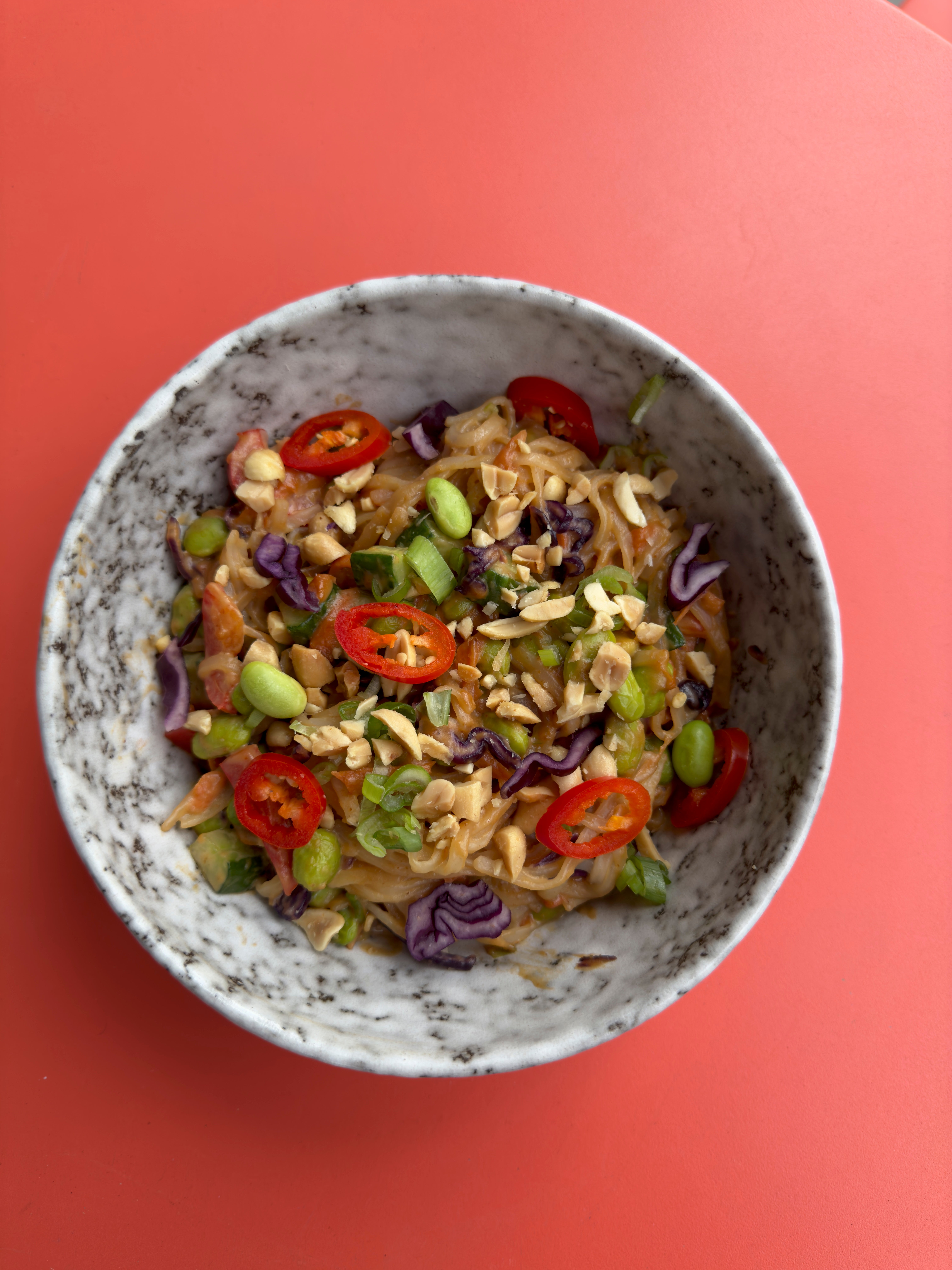 Peanut Power Noodle Bowl (GF, Ve)