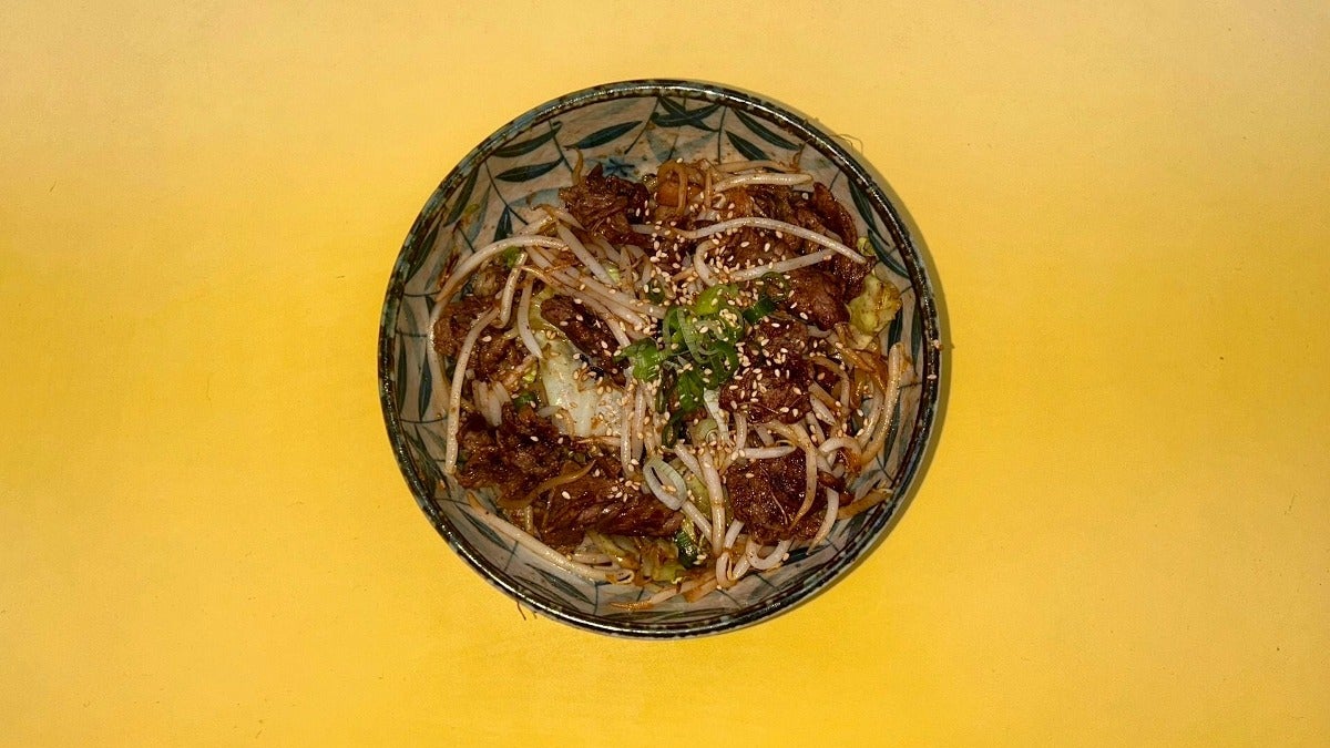 Beef and Veg Donburi