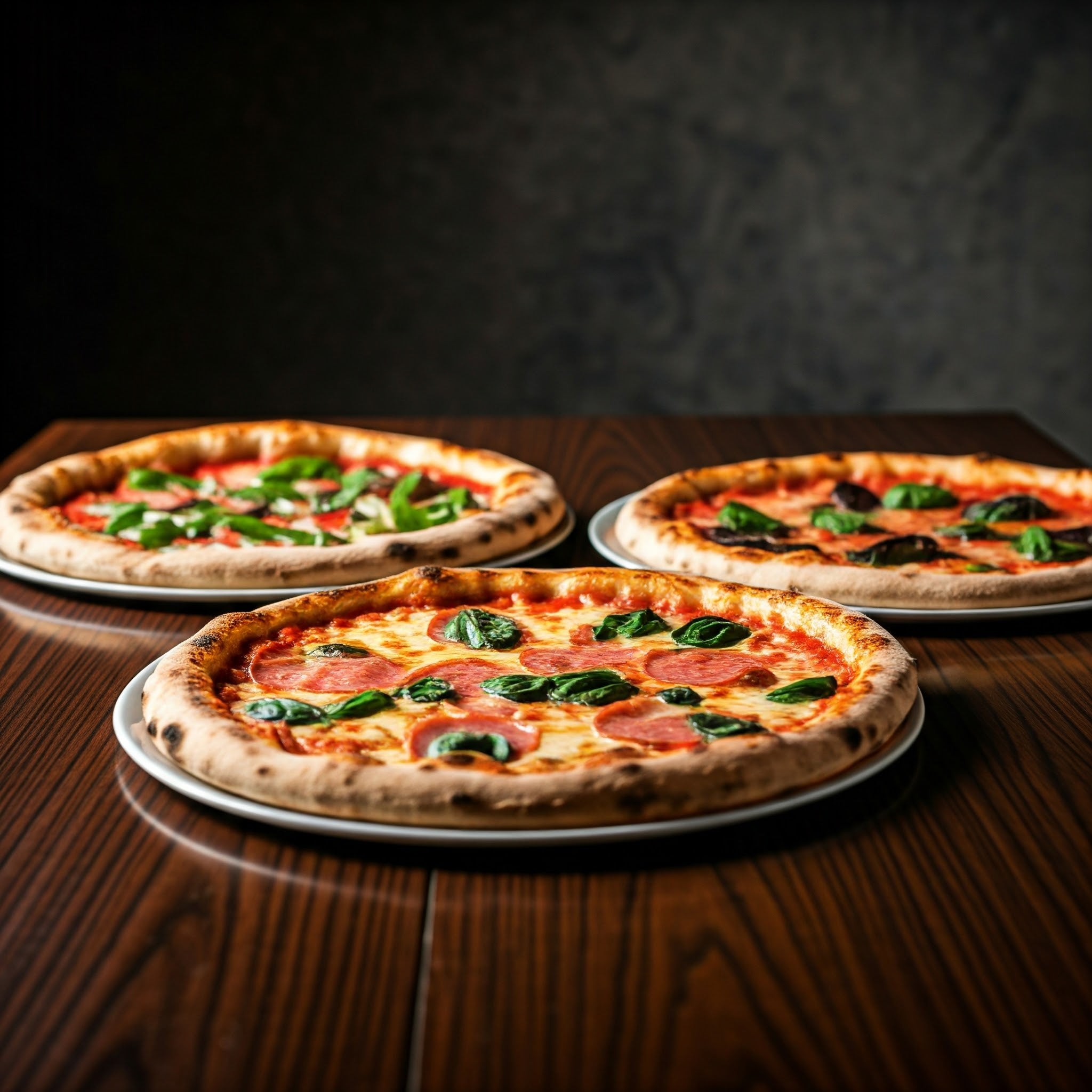 3 Super Sized Pizza