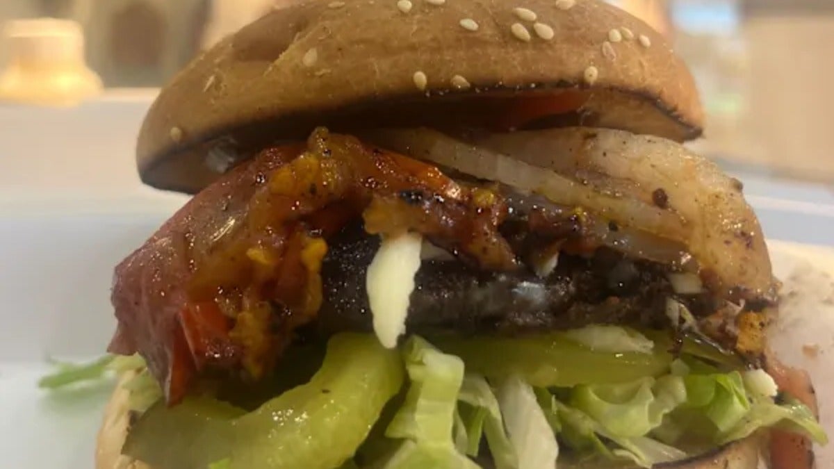 Hand-Made Meat Burger