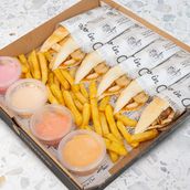 Mini Chicken Shawarma Sandwich Box