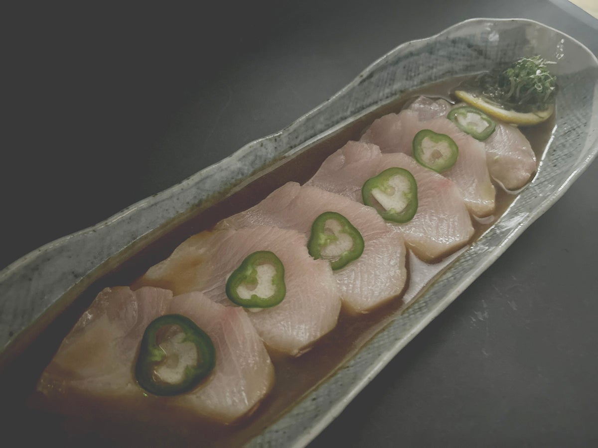 Hamachi Yuzu Ponzu