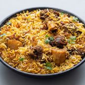 Bombay Tawa Mutton Biryani