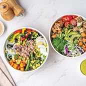 2  Large Healthy Salad Combo