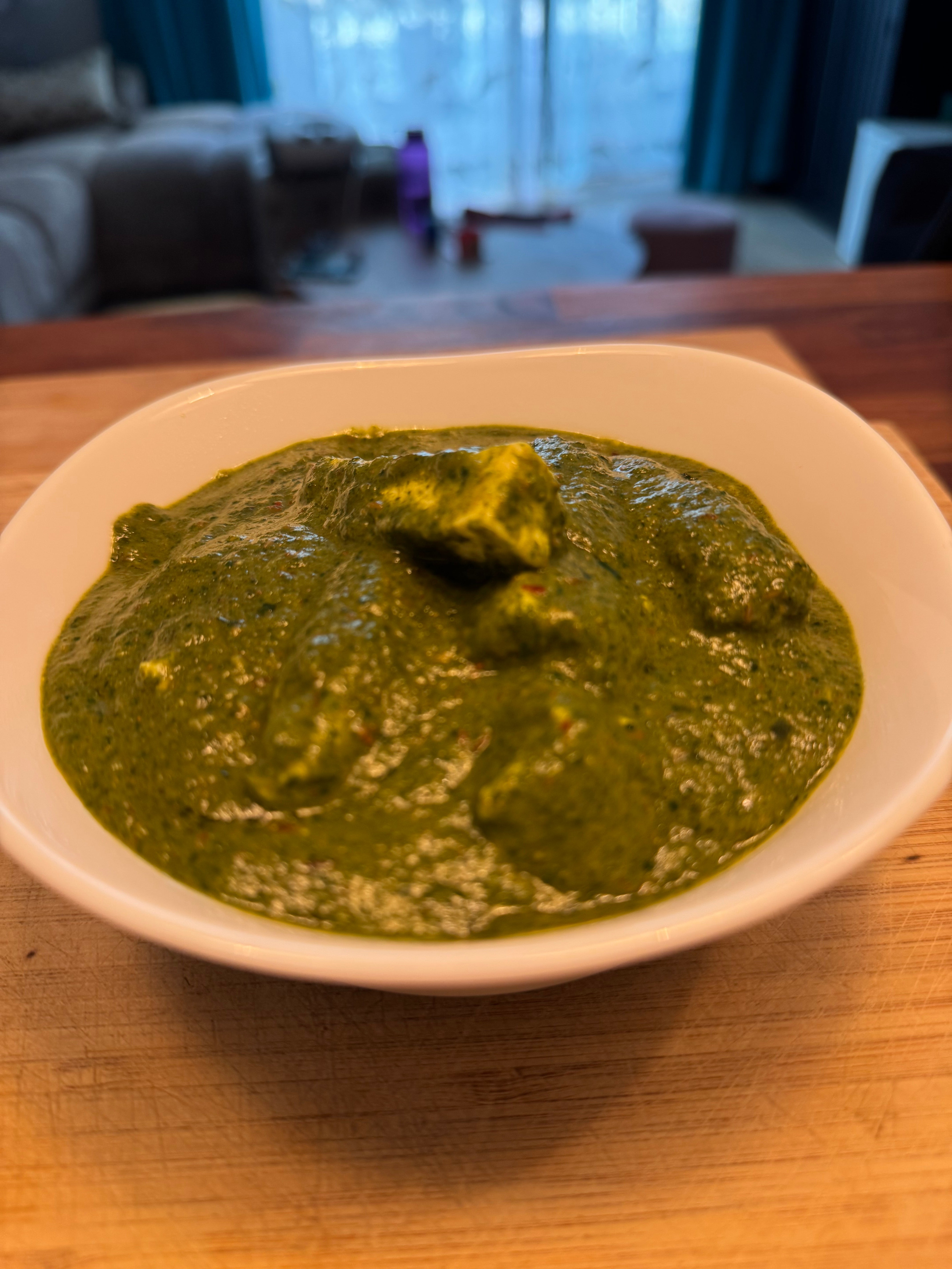 Palak Chicken (Spinach)