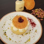 Saffron Swiss Roll