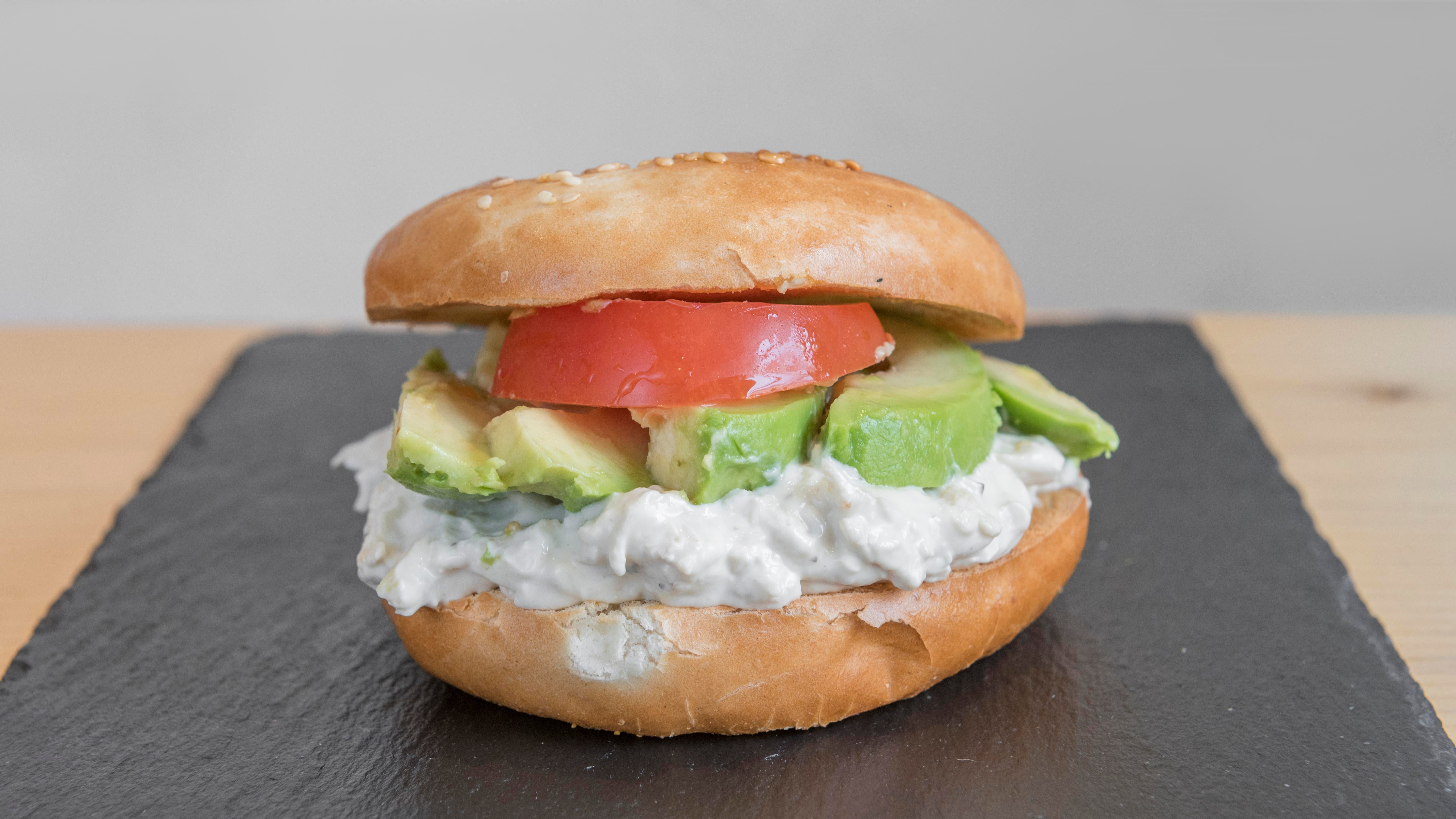 Chicken Avocado Bagel