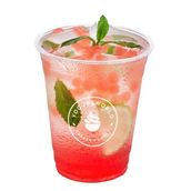 Watermelon Lemonade w/boba