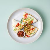 Sizzling Chicken Quesadilla