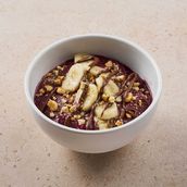 Chocolate Hazelnut Acai Bowl