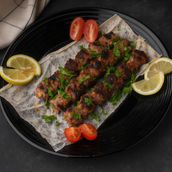 Ezmeli Kebab With Vegetables And Rice
