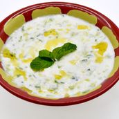 Cucumber With Yogurt