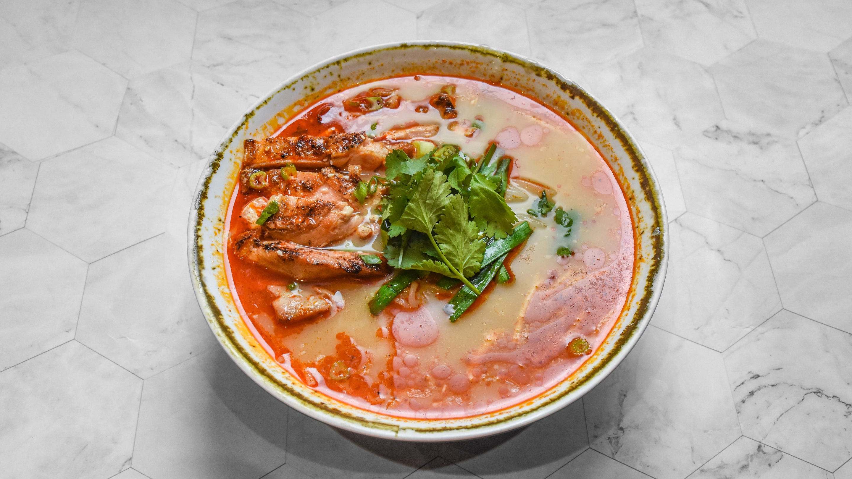 Hot and Sour Broth Rice Noodles