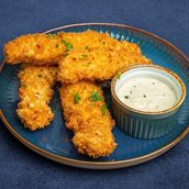 Fried Chicken parmesan Strips