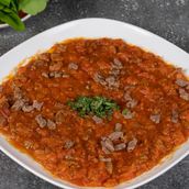 Meat With Tomato Pan