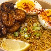 Garlic Noodles With Shrimp