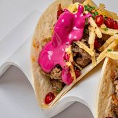 Signature Wagyu Shawarma Tacos