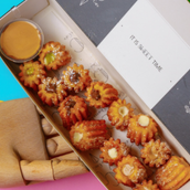 Mini-stuffed Churros Bites