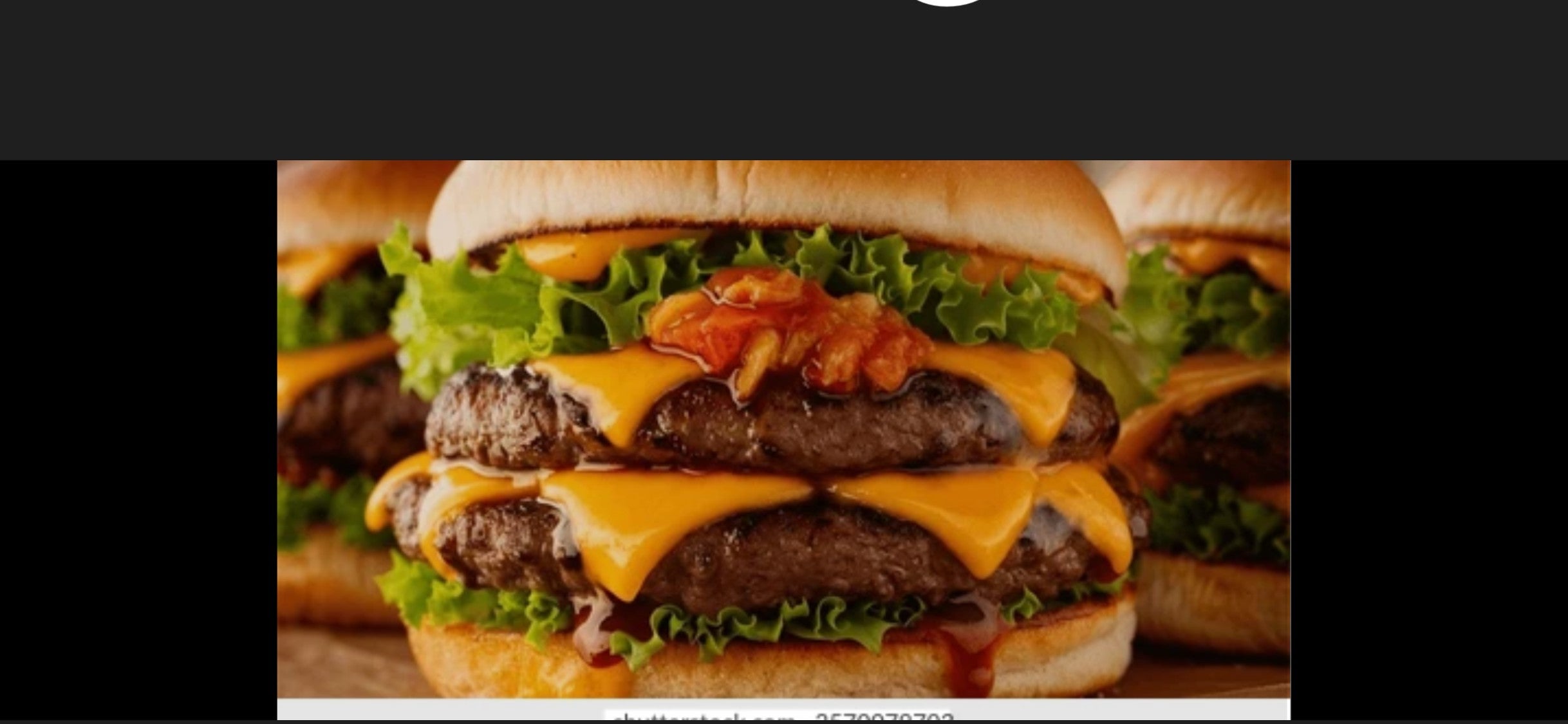 Beef Steak Burger Meal (1/2 lb)