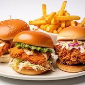 Mini Chicken Burger Sliders