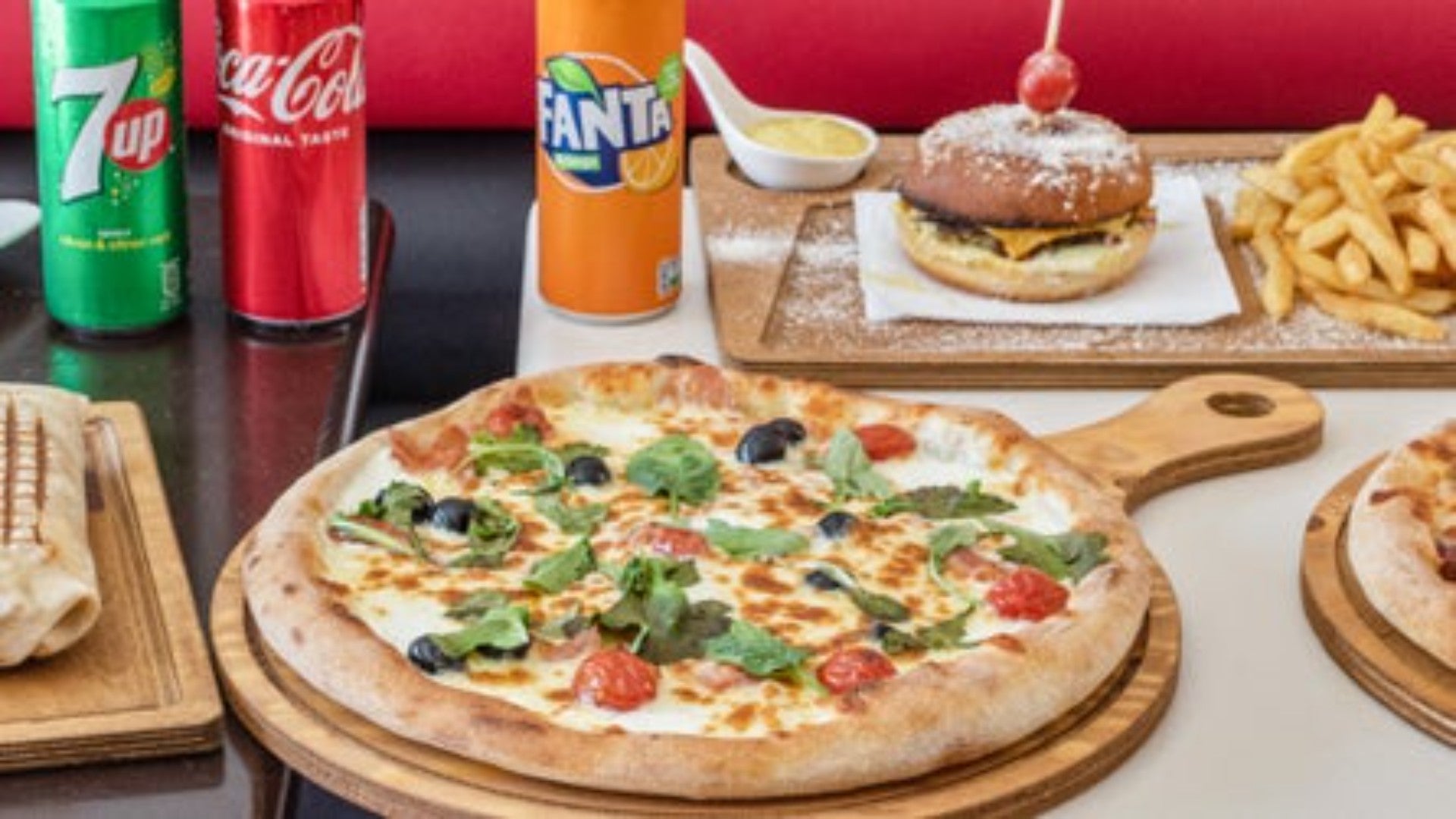 Chicken and pizza express