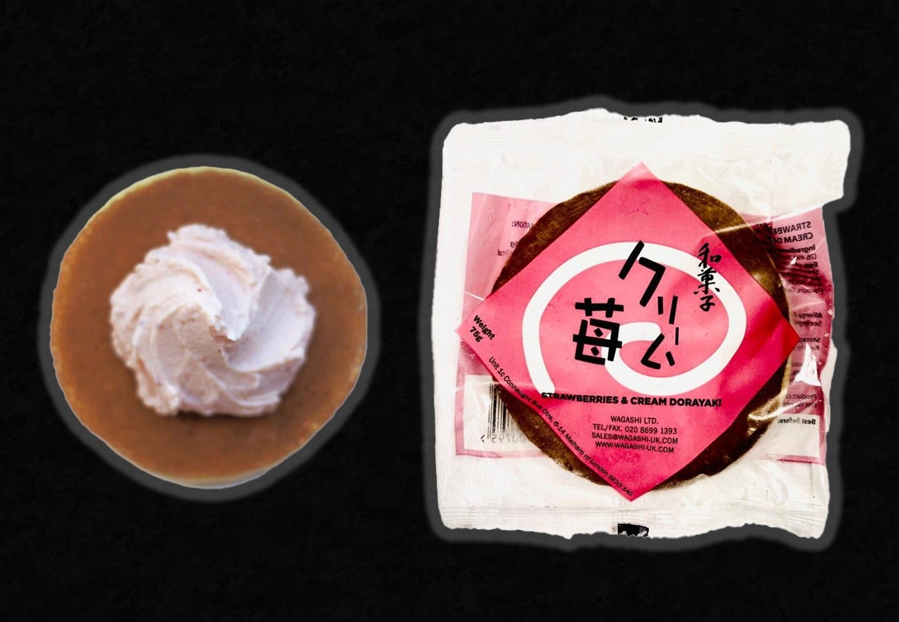 Dorayaki Pancake (Strawberry and Cream)