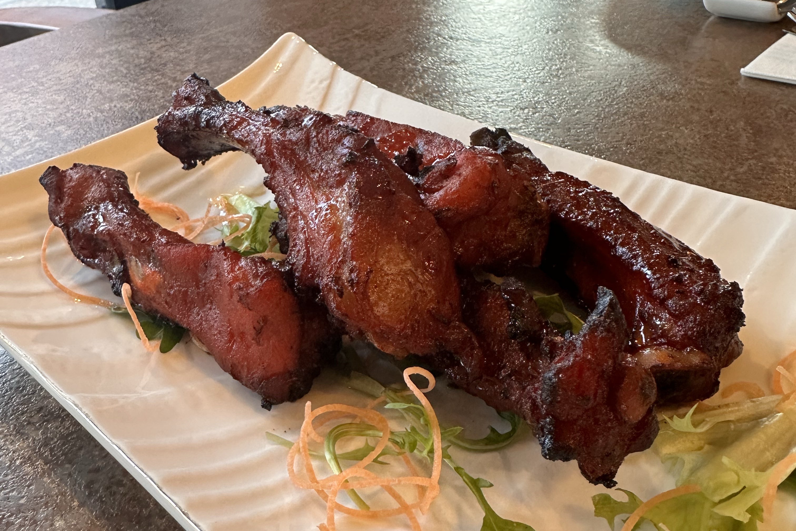 HONEY BARBEQUE SPARE RIBS 蜜汁燒排骨