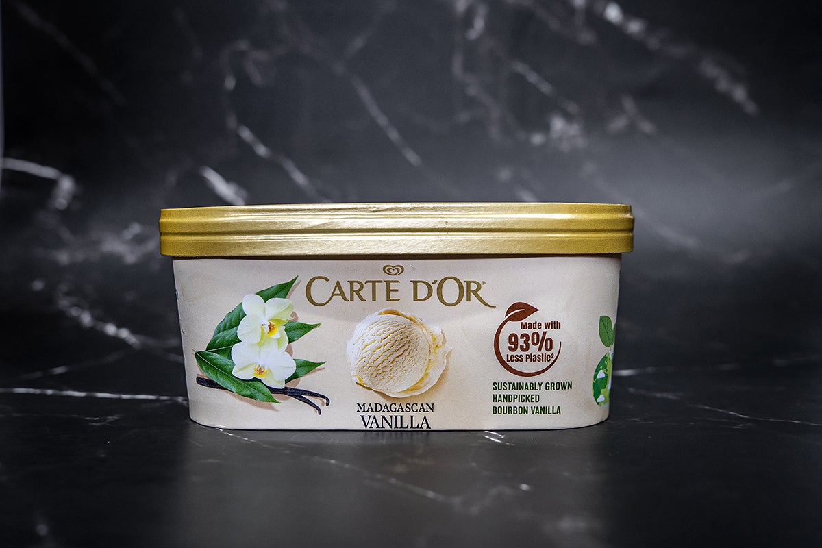 Carte D’ore ice cream vanilla 900 ml.