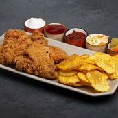 Broasted 4 pieces